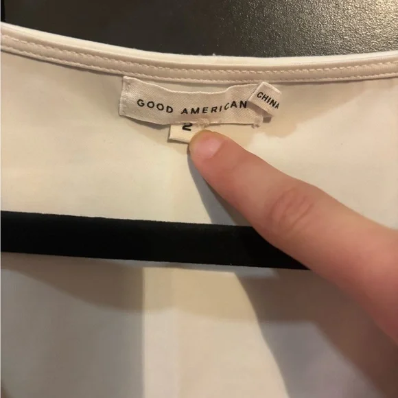 Good American Ivory Camisole Top - Picture 2 of 3